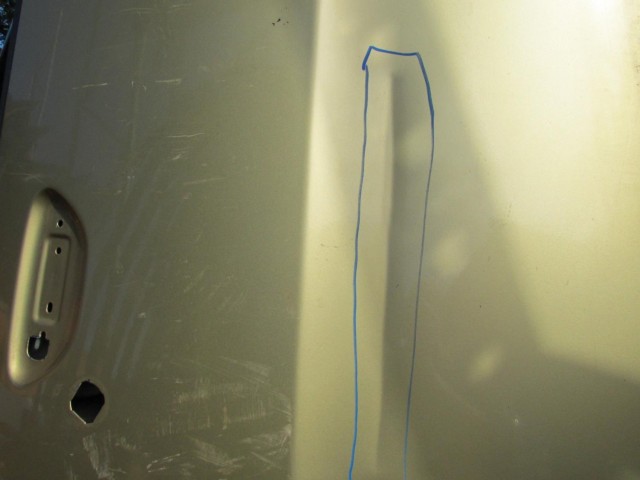 Fiat Punto II. arany metál színű , jobb első ajtó