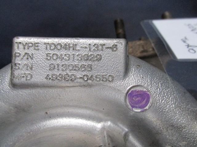 Fiat Ducato 504313029 számú turbó 