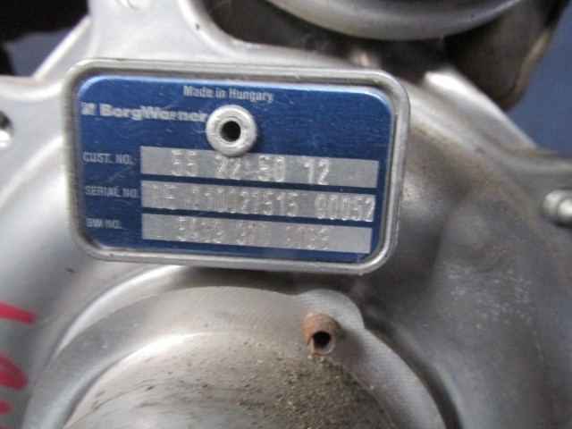 Fiat Doblo III. és  Ducato III. 55225012 számú turbó