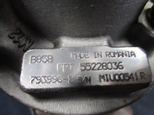 Fiat Bravo II. és Alfa Romeo Mito 55228036 számú turbó
