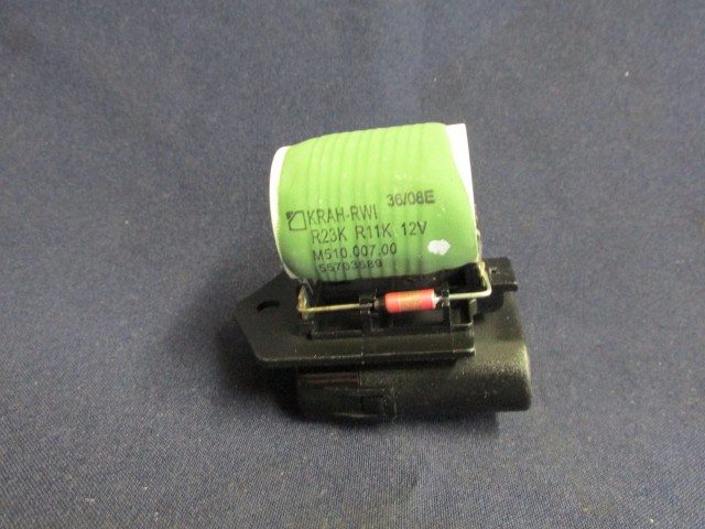 Fiat Grande Punto gyári új, hűtőventilátor előtét ellenállás 55703589