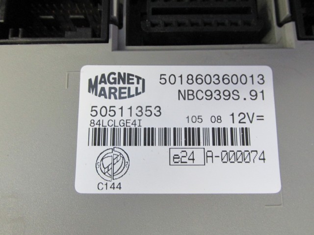 Alfa Romeo 159 immobiliser doboz 50511353