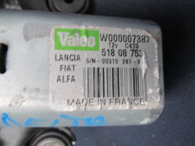 Lancia Delta 2008-2014 hátsó ablaktörlő motor 51808753