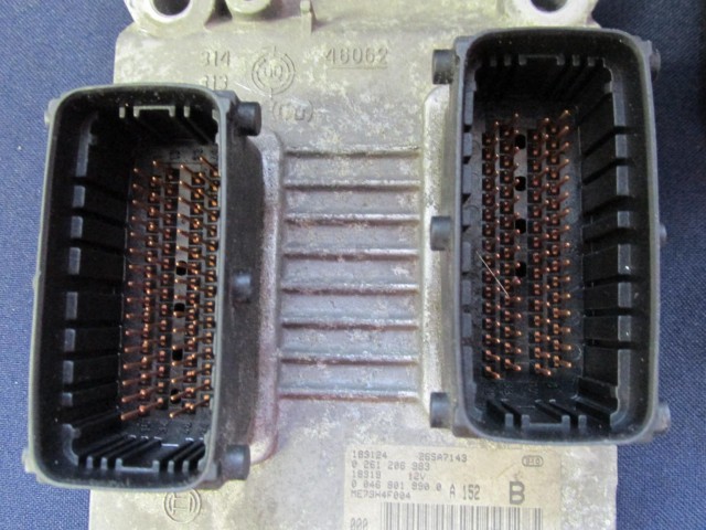 69350 Fiat Bravo 1,2 benzin motorvezérlő szett 0261206983