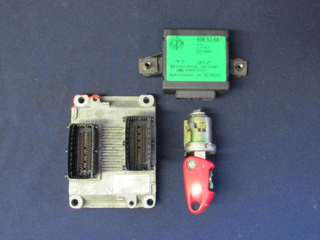 71994 Alfa Romeo 156 2,0 16v benzin Euro 2 Selespeed motorvezérlő szett 46808052