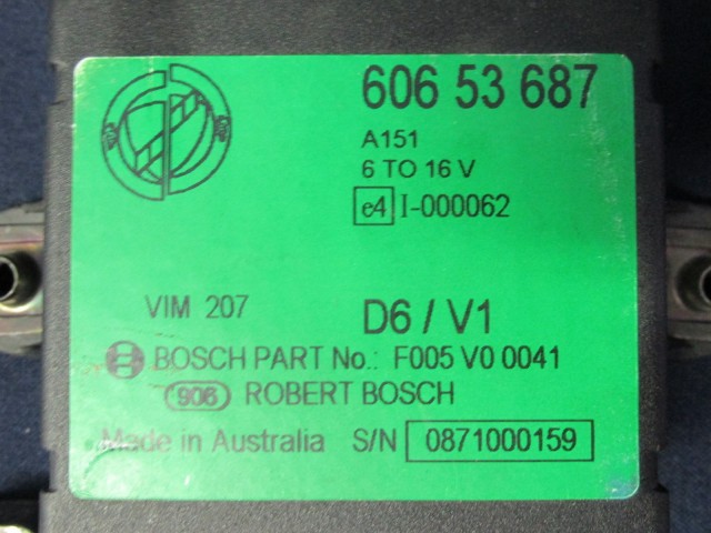 71994 Alfa Romeo 156 2,0 16v benzin Euro 2 Selespeed motorvezérlő szett 46808052