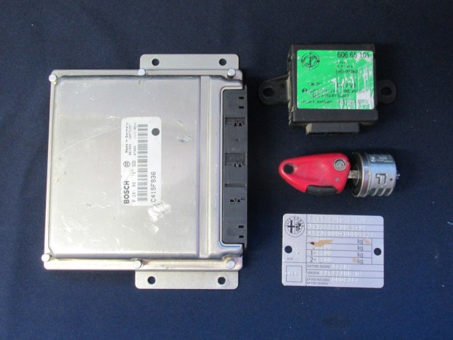 71986 Alfa Romeo 166 2,4 Jtd motorvezérlő szett 0281001787