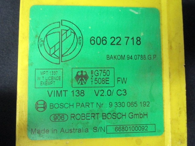 71959 Alfa Romeo 155 2,0 benzin motorvezérlő szett 0261204478