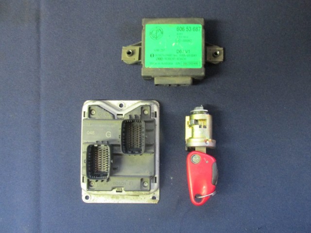 72058 Alfa Romeo 156 2,0 16v benzin Euro 2 motorvezérlő szett 0261204948 , 46768470