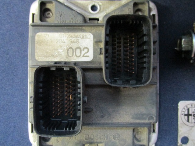 72045 Alfa Romeo 156 2,0 16v benzin Euro 2 motorvezérlő szett 0261204948 , 46548643