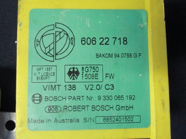 72020 Alfa Romeo 145, 146 2,0 benzin motorvezérlő szett 0261203862