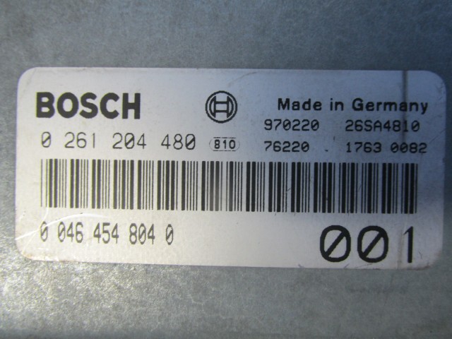 72018 Alfa Romeo 145/146 1,6 benzin motorvezérlő szett 0261204480