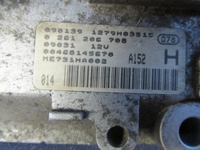 38158 Alfa Romeo 147 2,0 benzin motorvezérlő 0261206708