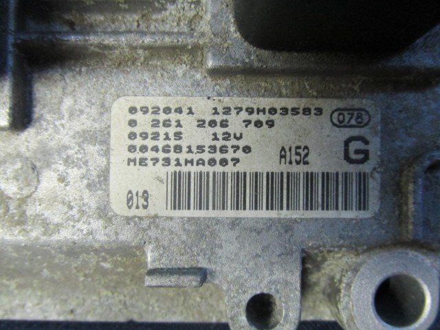 Alfa Romeo 156 1,8 benzin motorvezérlő 46815367, 0261206709