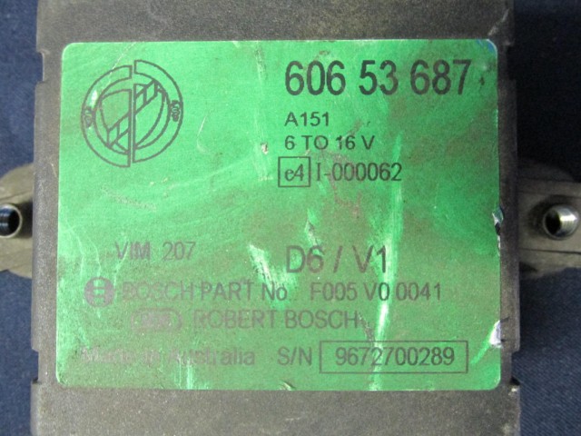 72125 Alfa Romeo 156 2,0 16v benzin Euro 2 motorvezérlő szett 0261204948 , 46768470