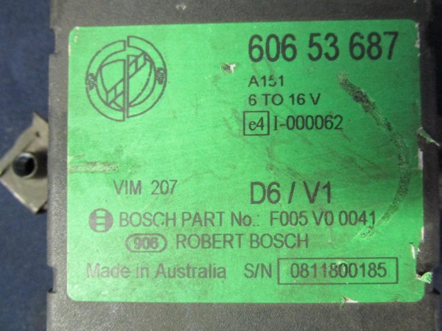 72126 Alfa Romeo 156 2,0 16v benzin Euro 2 motorvezérlő szett 0261204948 , 46768470