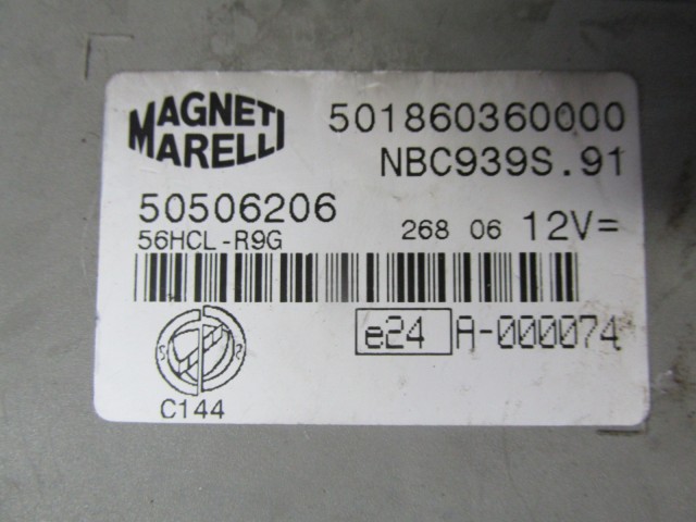 72131 Alfa Romeo 159  2,4 Jtd motorvezérlő szett  0281013417