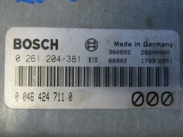 Fiat Marea 2,0 20v benzin  motorvezérlő 46424711, 0261204381