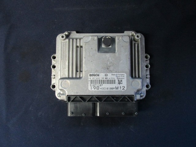 Fiat Bravo 2007-2016 1,6 16v Mjet motorvezérlő 51871187, 0281016198