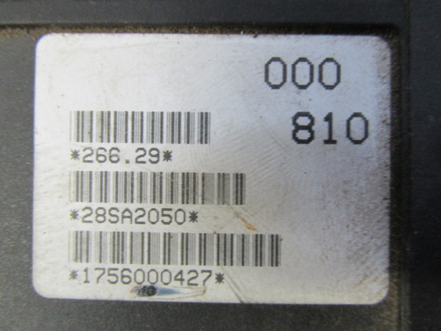 Lancia Dedra 1,6  motorvezérlő 0280000758