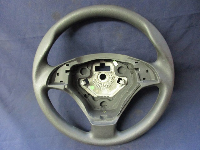 Kor114 Fiat Punto Evo sötét szürke színű, műanyag, multikormányos kormánykerék 