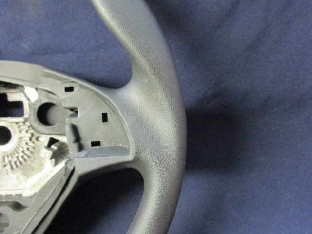 Kor114 Fiat Punto Evo sötét szürke színű, műanyag, multikormányos kormánykerék 