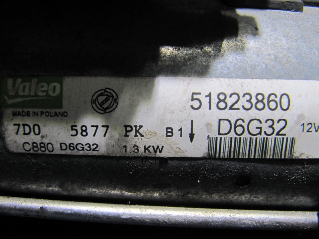 Alfa Romeo, Fiat, Lancia önindító 51823860