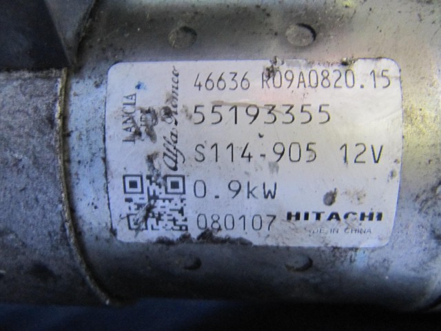 Fiat/Lancia 55193355 számú önindító