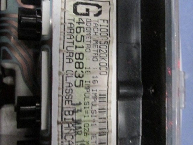 Fiat Brava, Bravo benzines óracsoport 46518835