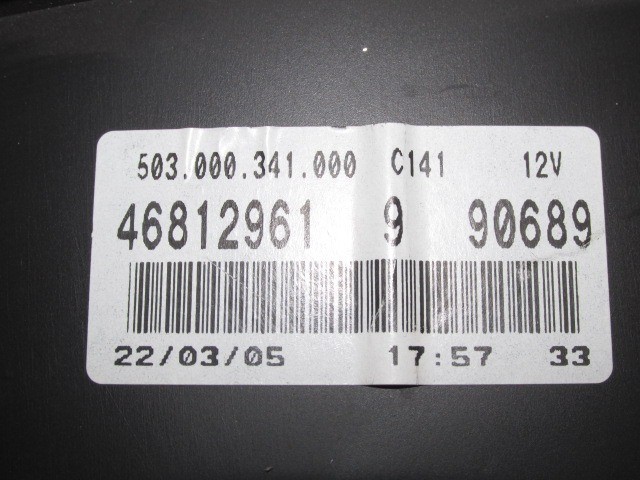 Fiat Punto II. óracsoport  46812961