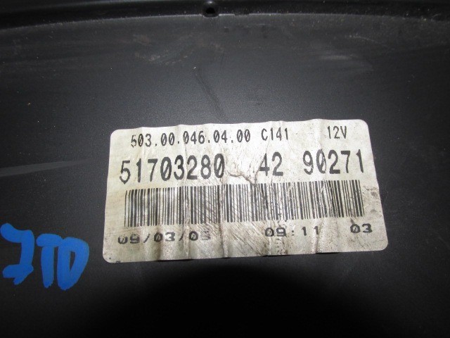 Fiat Punto III. 1,3 16v Diesel óracsoport 51703280