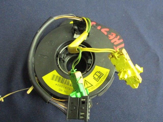 Lancia Thesis fekete színű, légzsák átvezető gyűrű