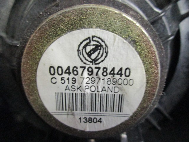 Fiat Panda II. hátsó hangszóró 46797844