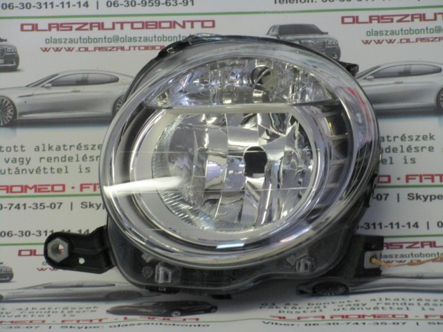 Fiat 500  2007-2015 gyári beszállítós új (Magneti Marelli), bal első fényszóró 51787492