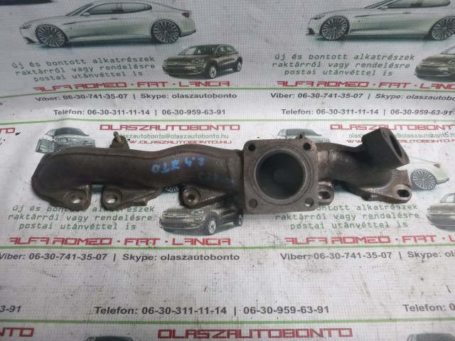 Alfa Romeo 159, Brera, Spider, Fiat Croma 2,4 20v Diesel kipufogócsonk 50202905