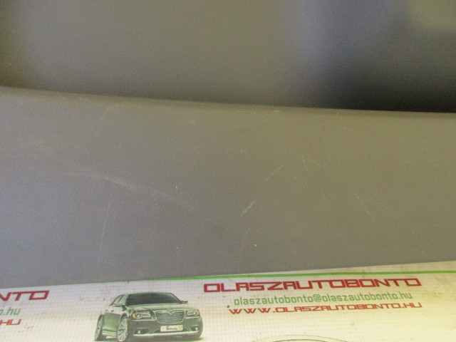 Kárpit137 Fiat 500 fekete fehér kockás, szövet, jobb oldali ajtókárpit