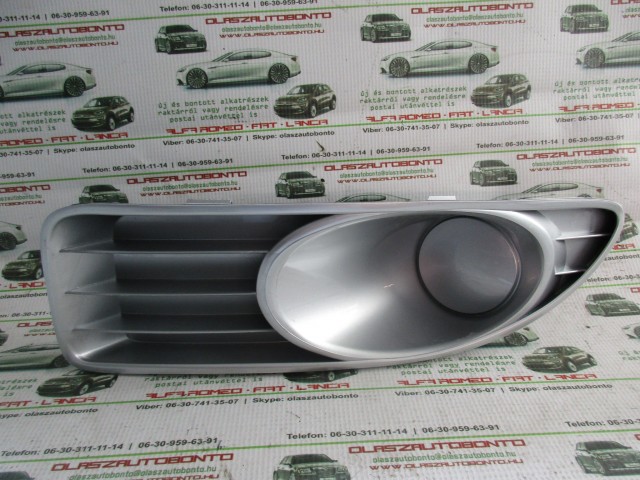 Fiat Linea bal oldali , utángyártott új, ködlámpa nélküli rács a lökhárítóba 735460616