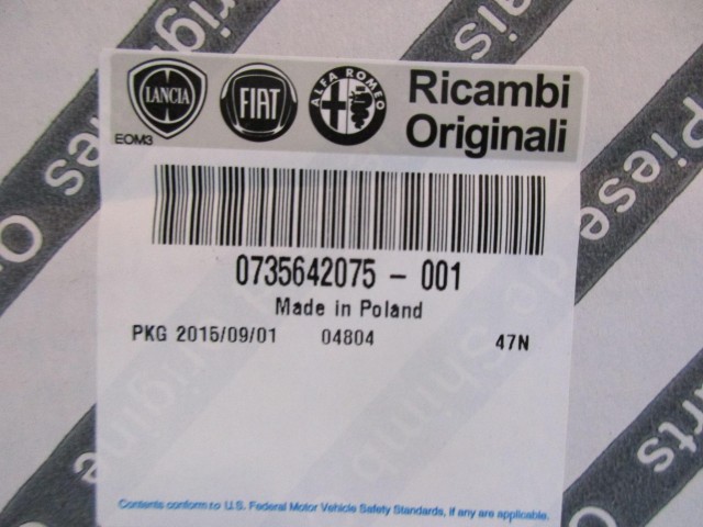 Fiat 500 Pop 2015- gyári új, első díszrács 735642075