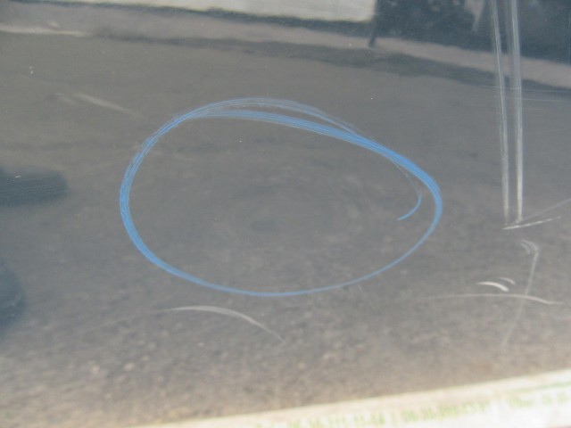 Ajtó280 Fiat 500 szürkés kék színű, jobb oldali ajtó