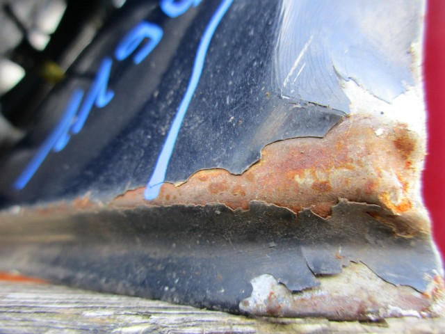 11975 Alfa Romeo 156 sedan kék színű, bal hátsó ajtó