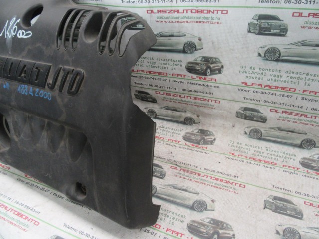 Fiat Punto II. III. 1,9 Jtd 8v , 46535251 számú motor burkolat