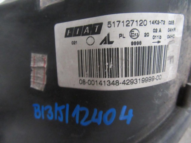 Fiat Stilo 3 ajtós, 467588460 számú, bal első lámpa