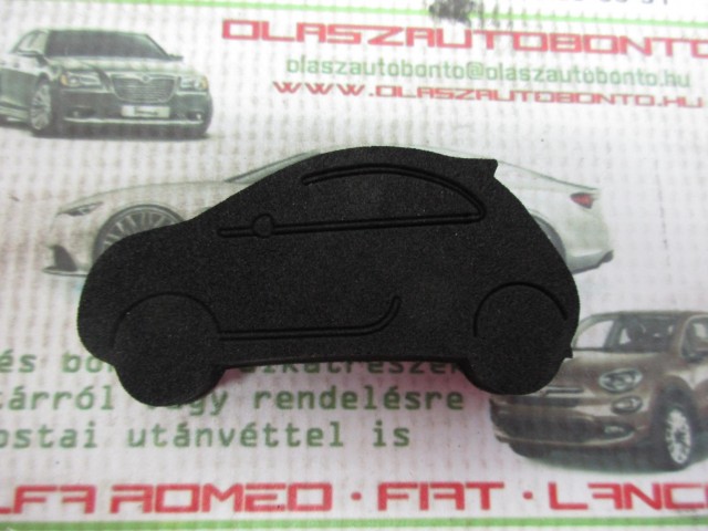 Fiat 500 71805811001 számú, gyári új, rajztábla, jobb kormányos kivitelhez