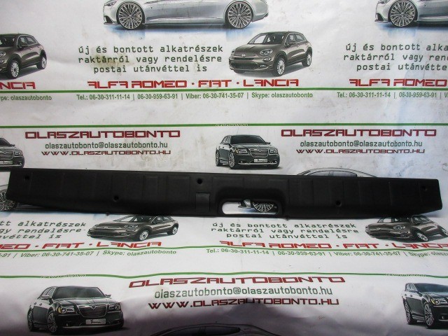 Fiat Doblo I. II. utángyártott új, csomagtér küszöb műanyag felnyíló ajtóhoz