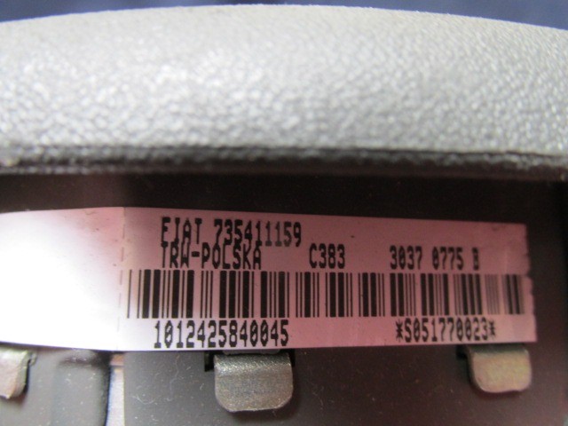 Fiat Panda II. 2003-2008 kék emblémás kormánylégzsák 735411159