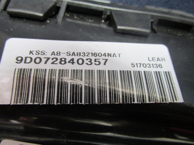 Alfa Romeo 159 jobb ülés légzsák 51703136
