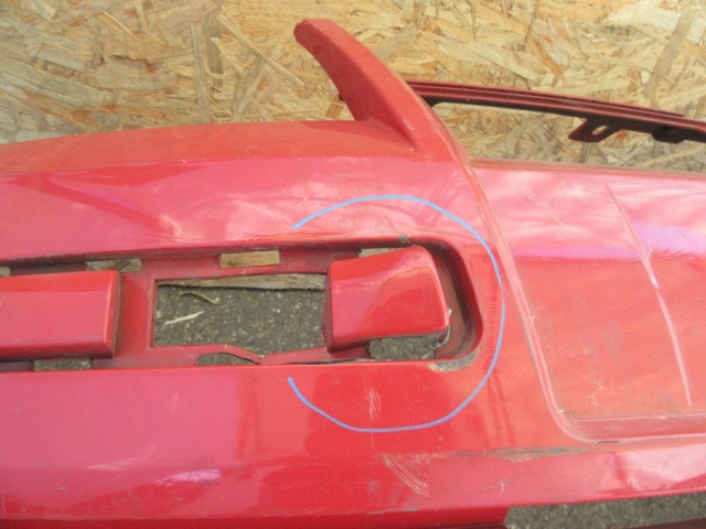 15389 Fiat Stilo 5 ajtós benzines, első lökhárító a képen látható sérüléssel