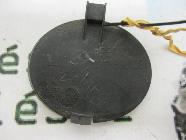 17454 Fiat Punto Evo első vonószem takaró 735500128