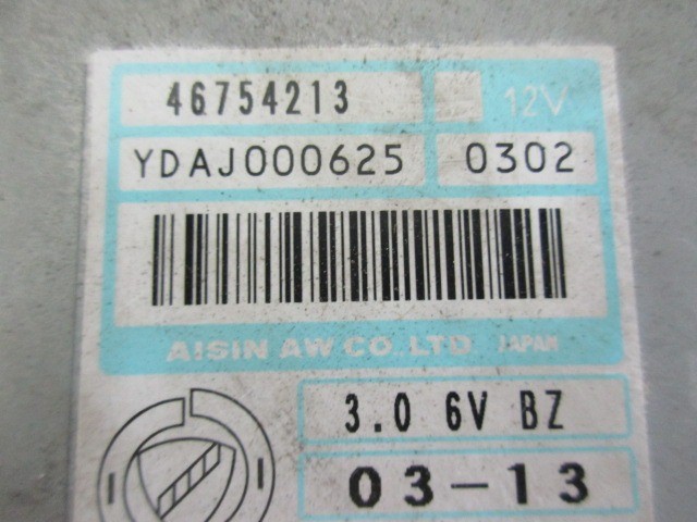 Lancia Thesis 3,0 benzin, 46754213 számú automata váltó vezérlő