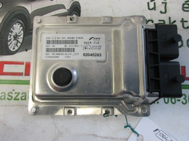 Fiat 500 1,2 benzin és CNG , 52045263 számú motorvezérlő